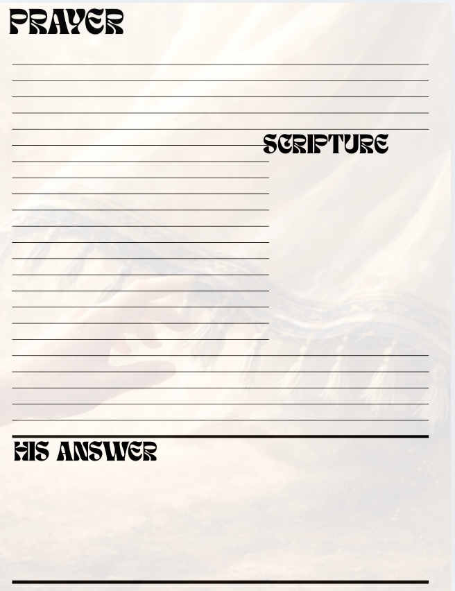 Prayer Journal