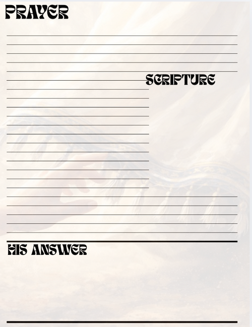 Prayer Journal