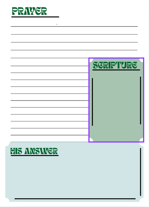 Prayer Journal